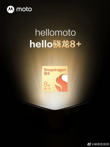 Motorola teasert Smartphone mit Snapdragon 8+ Gen 1 an