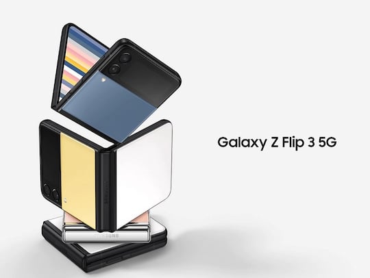 Galaxy Z Flip 3 in voller Pracht