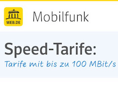 100 MBit/s bei Handy-Tarifen von GMX und Web.de