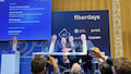Erffnen die Fiberdays in Wiesbaden: v.l.n.r Prof.Jens Bcker, Dr. Stephan Albers (BREKO), Ministerin Sinemus, Herbert Bockers (abl), Norbert Westfal (BREKO)
