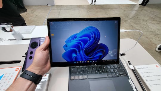 Xiaomi-Tablet von der Tastatur gelst