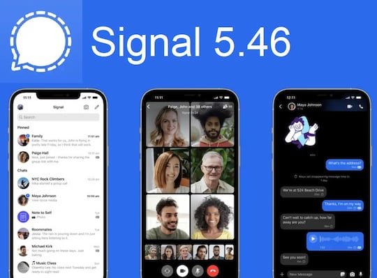 Neues Signal-Update fr iOS