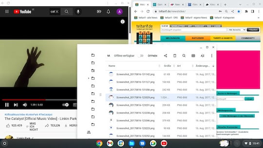 Chrome OS Flex Multitasking