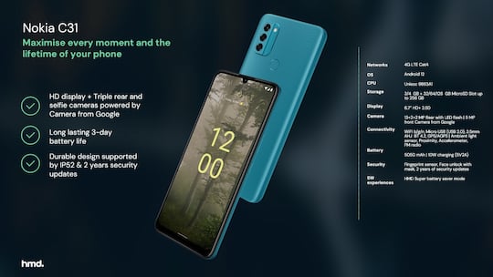 Das Nokia C31