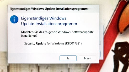 Nach dem Upgrade auf Windows 11-22H2 hakt das nchste Update. Das Problem ist lsbar.