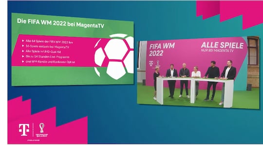 MagentaTV zeigt alle WM-Spiele live