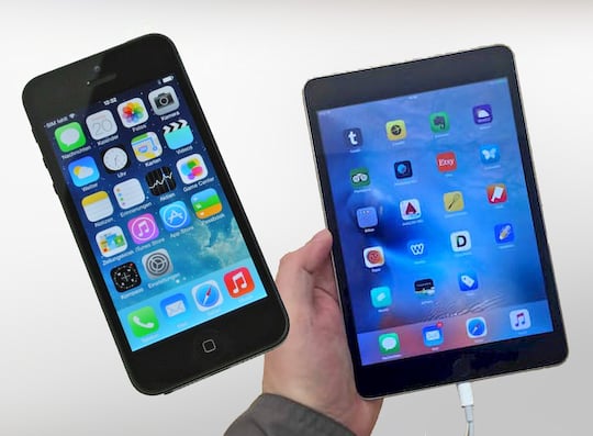 iPhone 5C und iPad mini 4