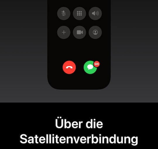 Satellitenverbindung auf dem iPhone im Test