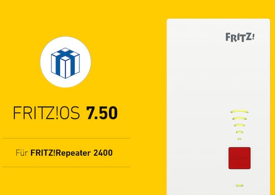 Der FRITZ!Repeater 2400 bekommt ein groes Update