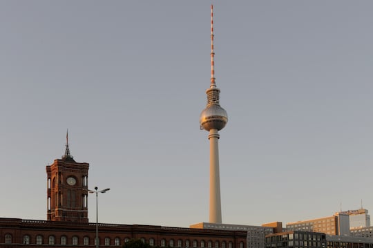 Der wohl bekannteste Funkturm der DFMG / GD Towers, der Berliner Fernsehturm am Alexanderplatz.