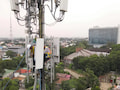 Die MetaAAU - Aktiv-Antennen von Huawei hier im Einsatz auf den Philippinen
