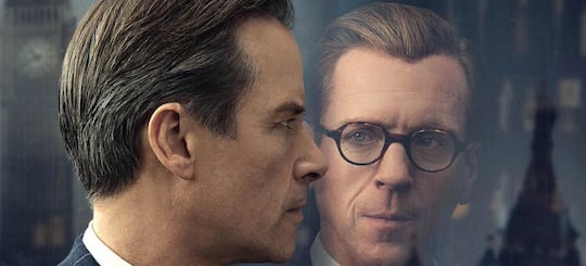 Guy Pearce und Damian Lewis in "A Spy Among Friends"
