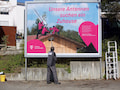 Telekom sucht mit Plakaten nach neuen Standorten
