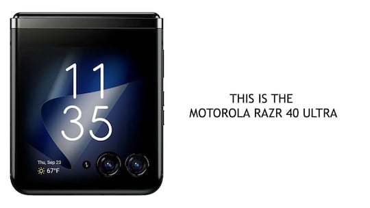 So soll das Motorola Razr 40 Ultra mit dem groen Auendisplay aussehen