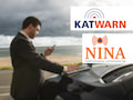 Katwarn und NINA sind Warn-Apps