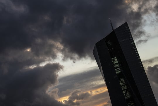 Das Gebude der europischen Zentralbank in Frankfurt. Dort wird der digitale Euro ausgetfelt.