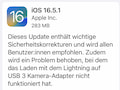 iOS 16.5.1 verfgbar