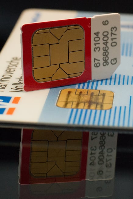 Die erste SIM-Karte lieferte das Mnchner Unternehmen Giesecke+Devrient an Vodafone.
