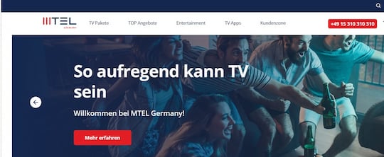 Aktuell wird von MTEL nur TV angeboten, in Krze kommt ein Mobilfunk-Angebot dazu.