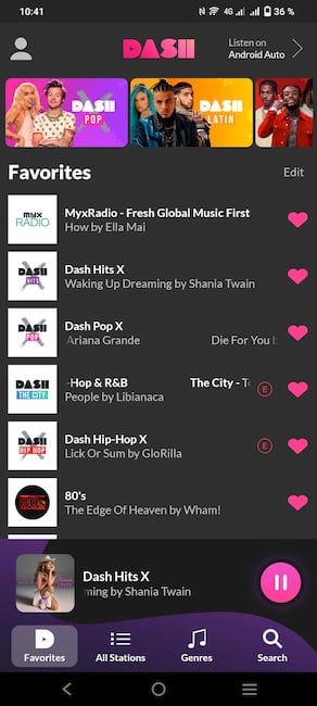DASH Radio bietet werbefreie Musikstreams
