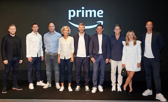 Das Team von Amazon Prime Sport