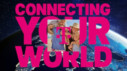 Der neue Telekom-Claim "T - Connecting your World"