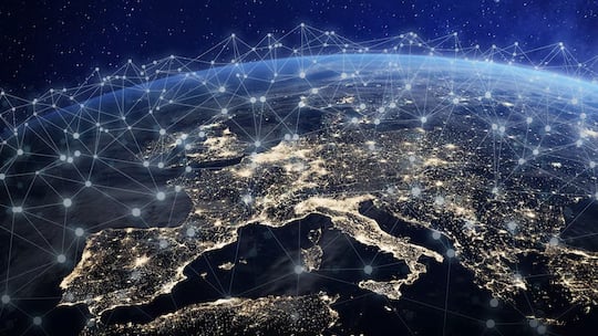 Europa aus der Satelliten-Perspektive: Bald flchendeckend versorgt?