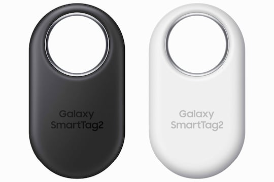 Samsung Galaxy SmartTag2 in Schwarz und Wei