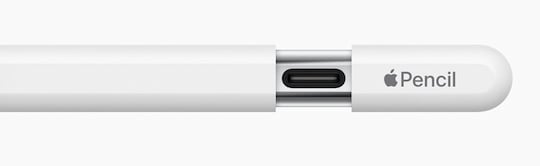 USB-Anschluss des neuen Apple Pencil