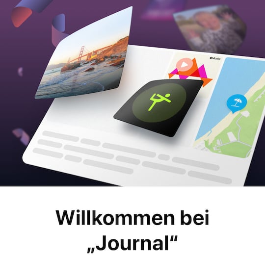 Die Journal-App kommt auf das iPhone