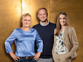 Sollen Joyn im Team breiter aufstellen: CEO Katharina Frmsdorf (l.), Benjamin Risom und Nicole Agudo Berbel