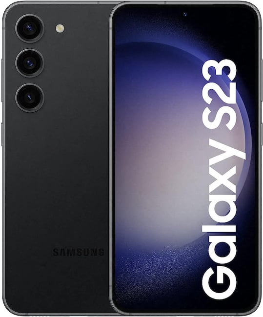 Samsung Galaxy S23 in Phantom Black