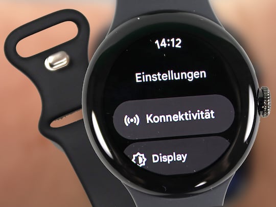 Konnektivitts-Einstellungen bei einer Android-Smartwatch