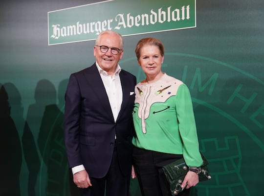 Ex DB-Chef Rdiger Grube (links) wird Vorsitzender des Aufsichtsrates von Vodafone. Rechts seine Ehefrau, die TV-Kchin Cornelia Poletto.