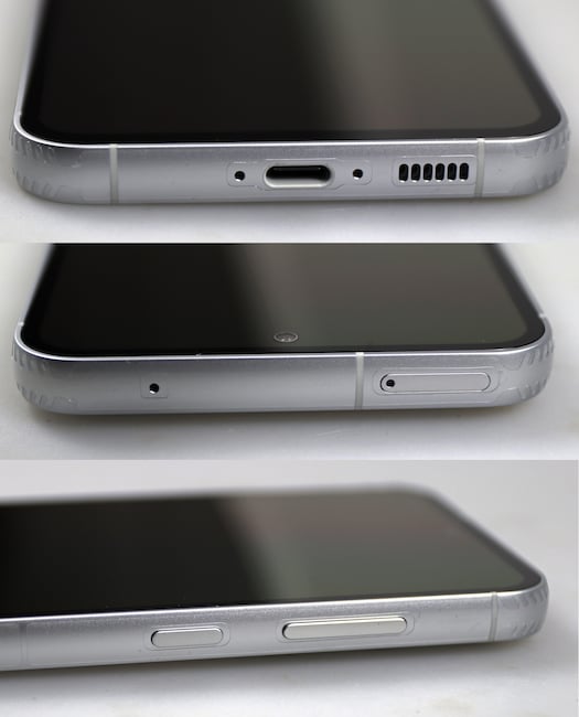 Das Samsung Galaxy S23 FE aus verschiedenen Blickwinkeln