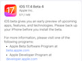 iOS 17.4 Beta 4 ist da