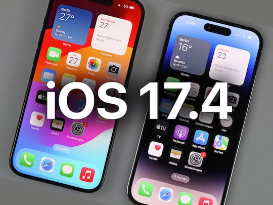 iOS 17.4 jetzt verfgbar