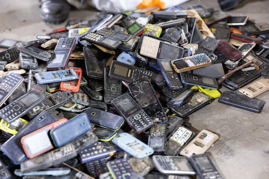 Vodafone untersttzt die Sammlung von alten Handys nicht nur hierzulande, sondern auch in Afrika