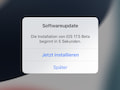 iOS 17.5 Beta 1 verfgbar