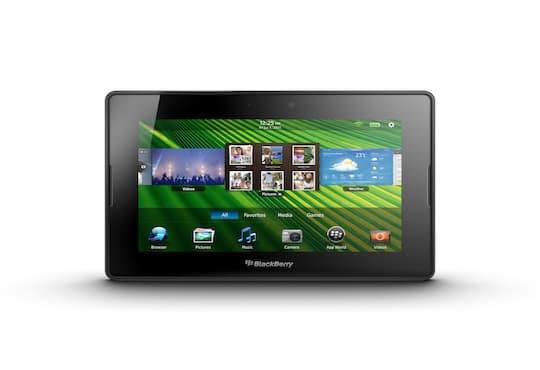 Blackberry Playbook mit Blackberry Tablet OS