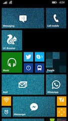 Homescreen unter Windows Phone 8.1