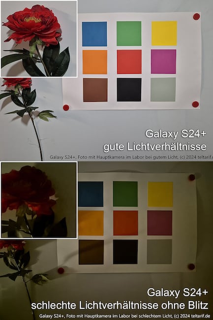 Samsung Galaxy S24+ im Kameravergleich