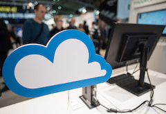 Die Wolke ist das Symbol fr Cloud-Speicher-Dienste