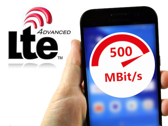 Bis zu 500 MBit/s ber LTE Advanced
