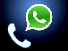 Das WhatsApp-Symbol und das Symbol eines Telefonhrers.